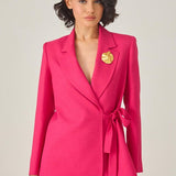 Costum Elegant Fucsia
