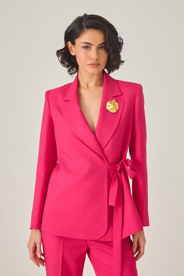 Costum Elegant Fucsia