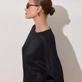 Bluza Neagra Maneca Lunga