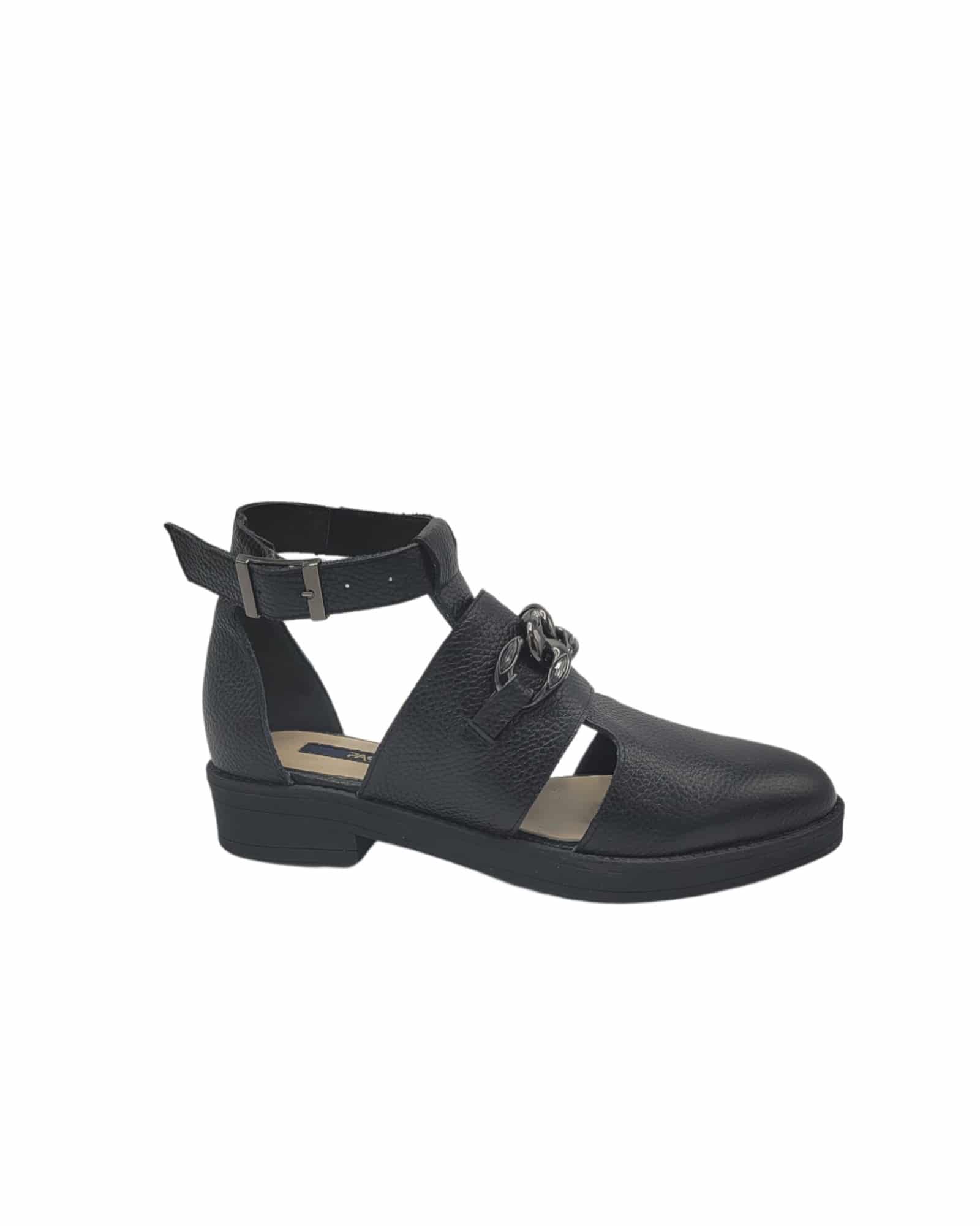 Pantofi trendy cu talpa joasa Ramina Black