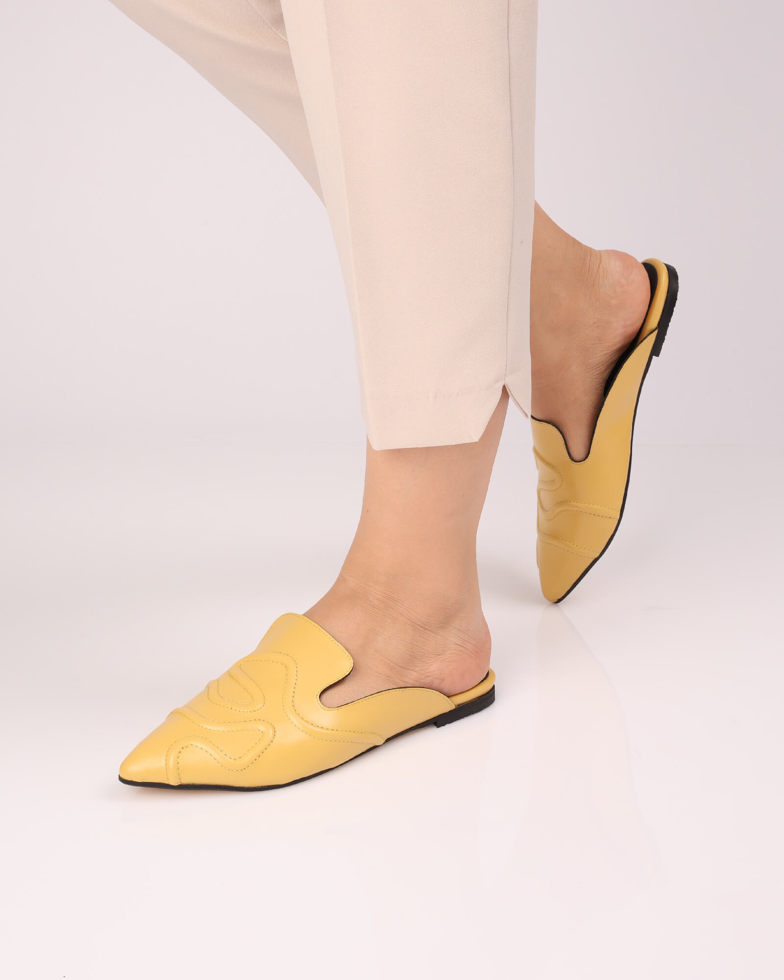 Saboti comozi Amazing Slippers Yellow