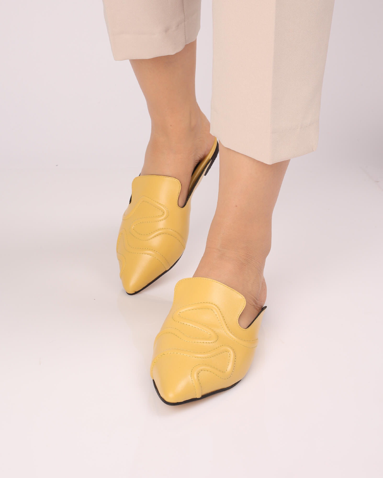 Saboti comozi Amazing Slippers Yellow